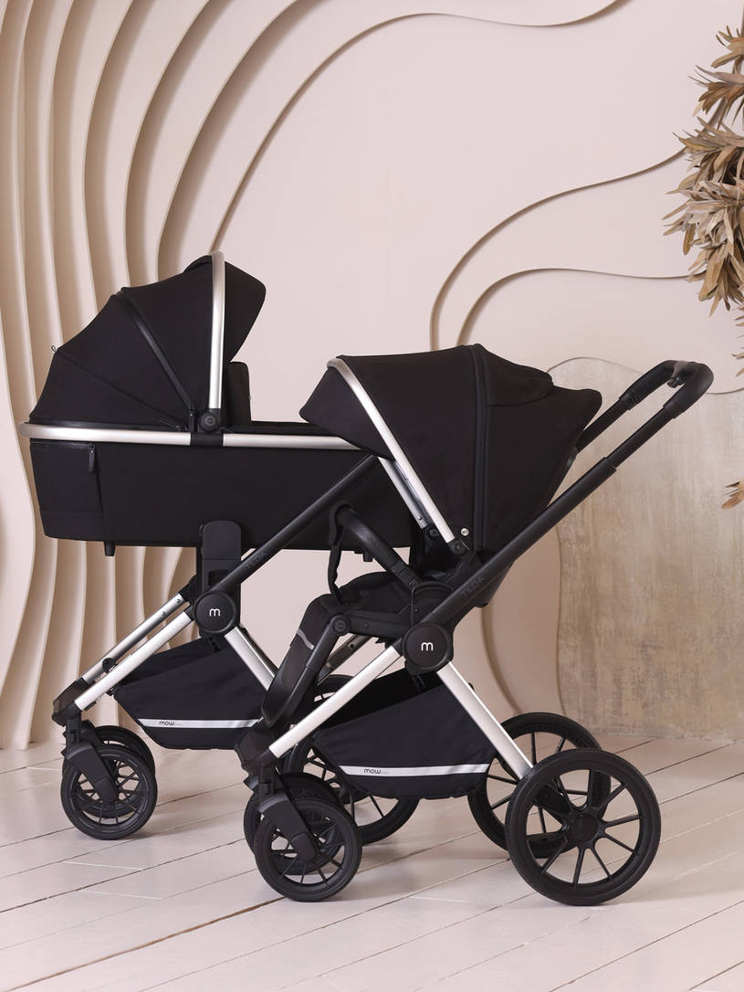 Коляска 2 в 1 Mowbaby Tilda Black