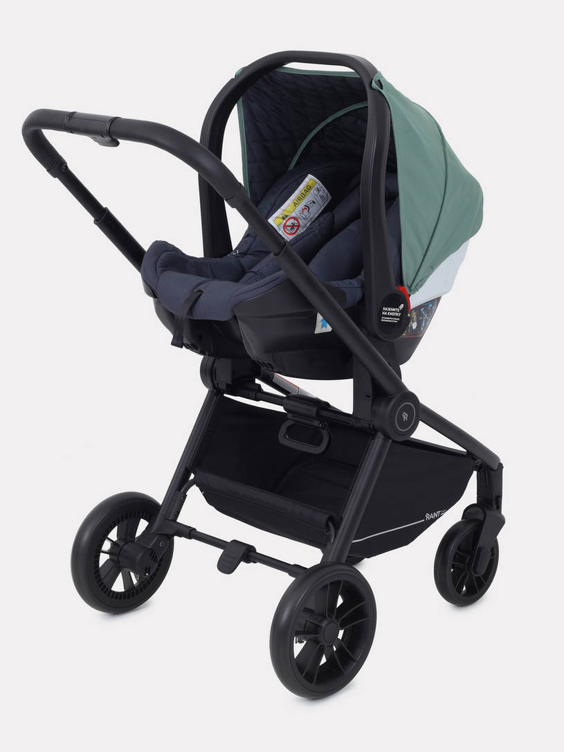 Коляска 3 в 1 Rant Basic Energy Green