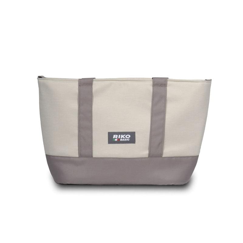 Коляска 3 в 1 Riko Basic Bella 06 серо-бежевый