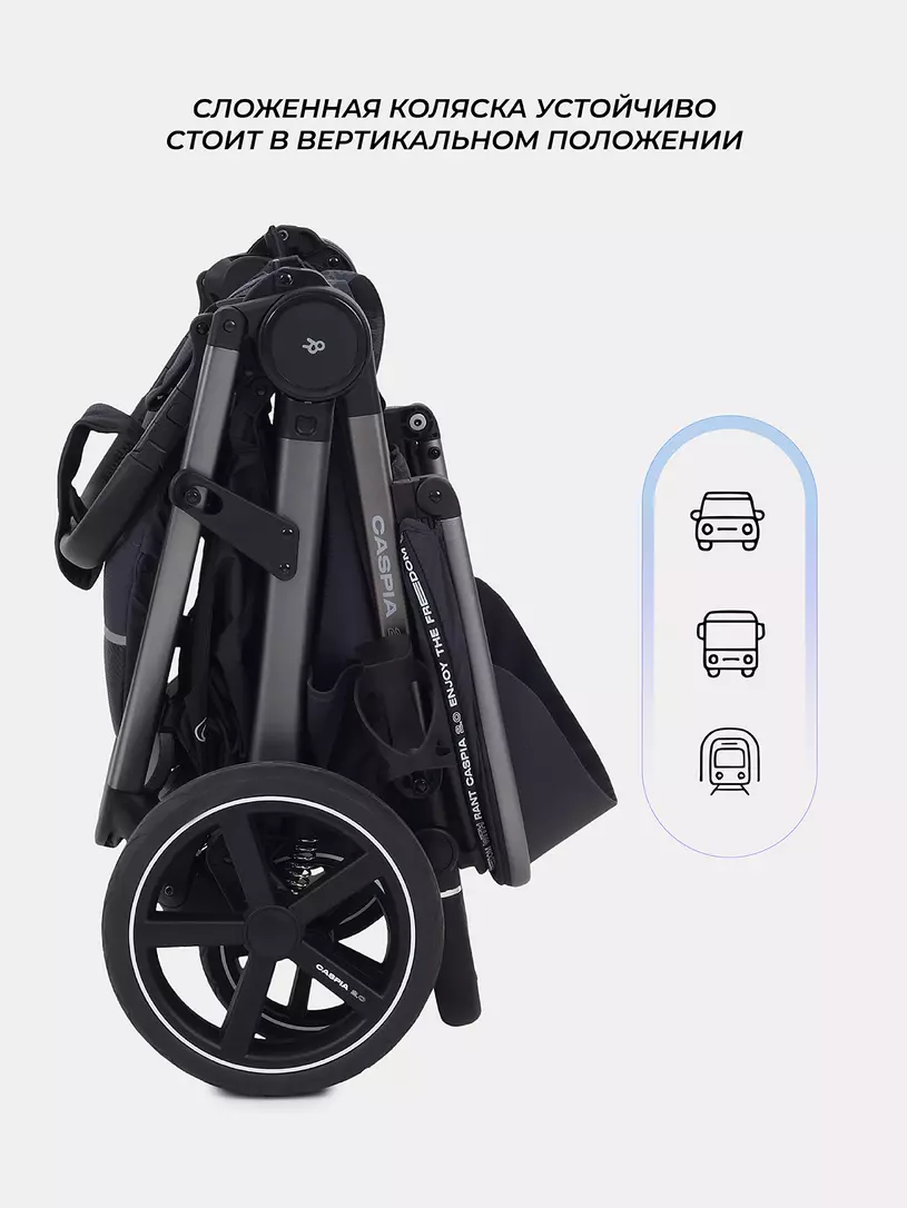 Коляска прогулочная Rant Caspia 2.0 2025 Graphite