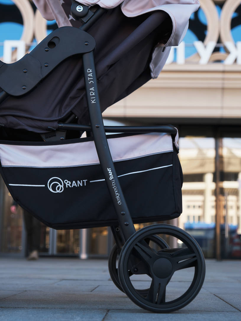 Коляска прогулочная Rant Kira Star Ivory Beige Цвет: Светло-бежевый