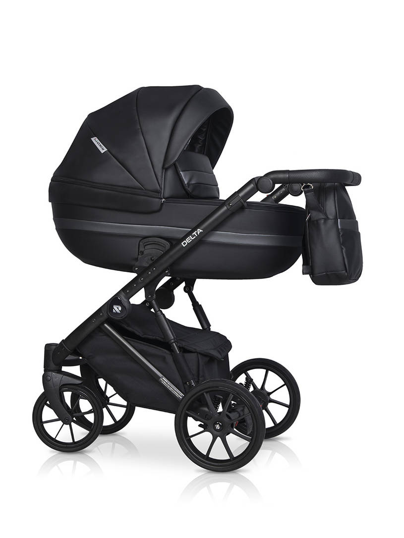 Коляска 2 в 1 RIKO BASIC DELTA ECCO 15 Black