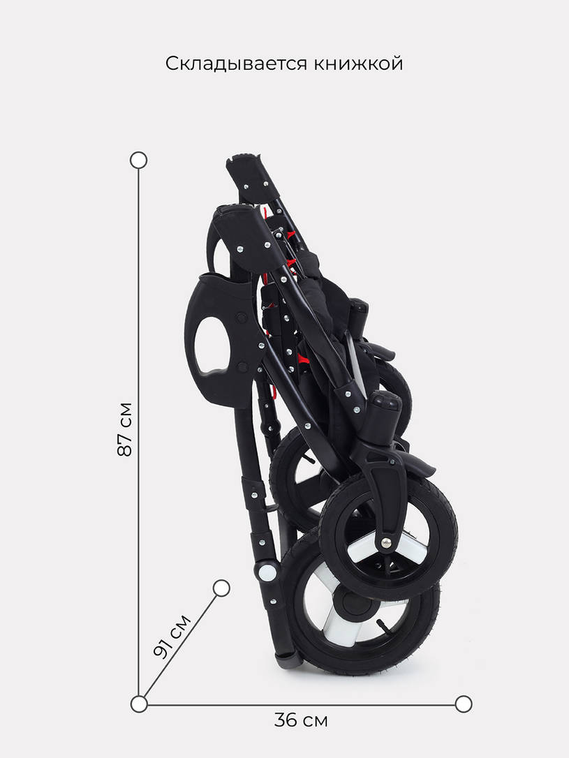 Коляска для двойни 2 в 1 Rant Dream Duo 08 серый-темно-зеленый