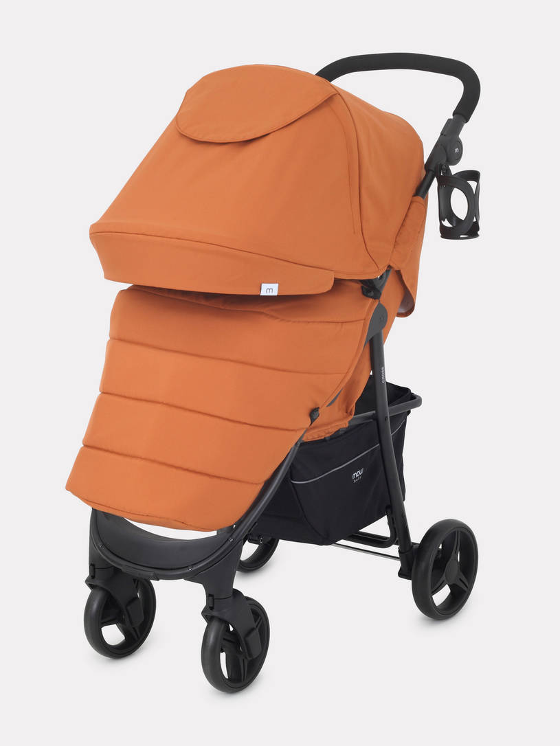 Коляска прогулочная Mowbaby Cross 2024 brown