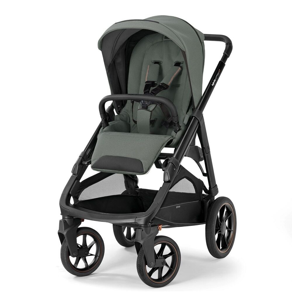 Коляска 2 в 1 Inglesina Aptica XT New с подставкой под люльку Stand Up, Taiga Green