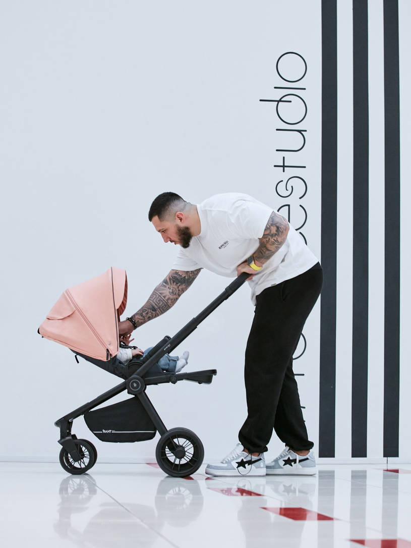 Коляска прогулочная Rant Basic Energy Coral