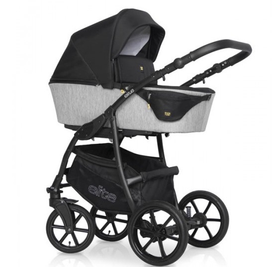 Коляска 2 в 1 Expander Elite 03 Silver светло-серый серый