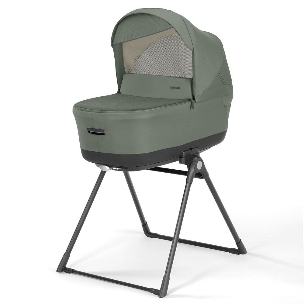 Коляска 3 в 1 i-Size Inglesina Electa с подставкой под люльку Standup, Murray Green