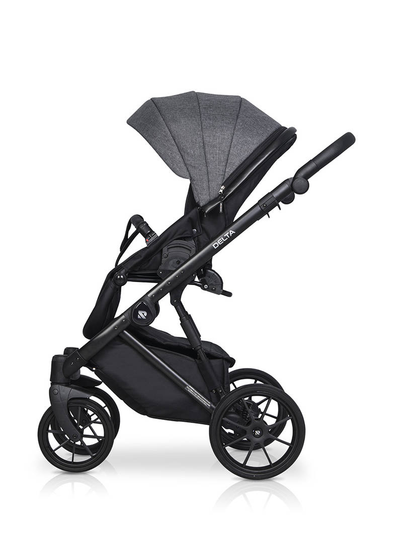 Коляска 2 в 1 RIKO BASIC DELTA 05 Carbon