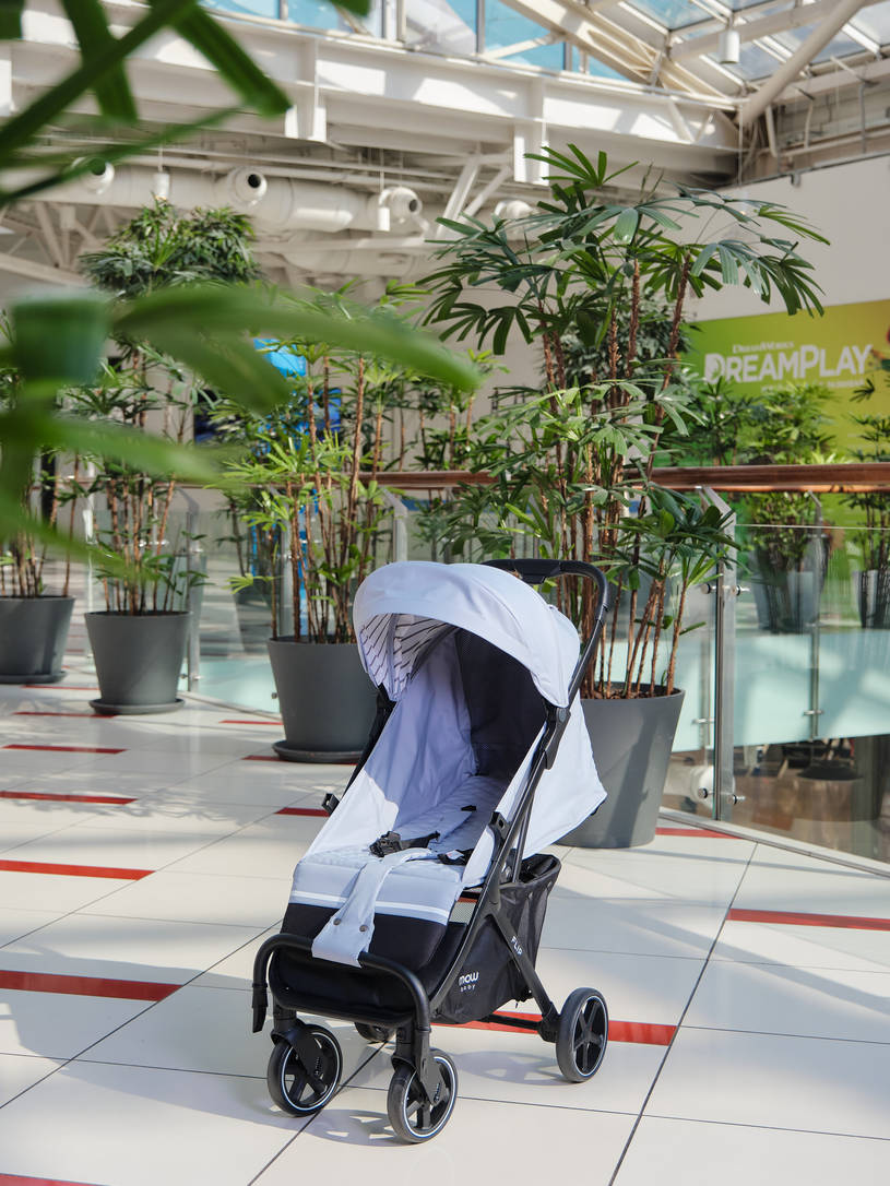 Коляска прогулочная MOWBaby FLIP Blue