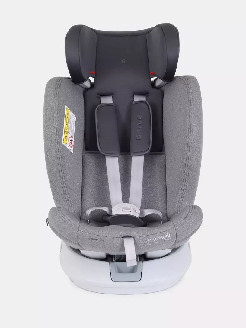 Автокресло Rant Drive Active line 0/1/2/3 (0-36 кг) Grey