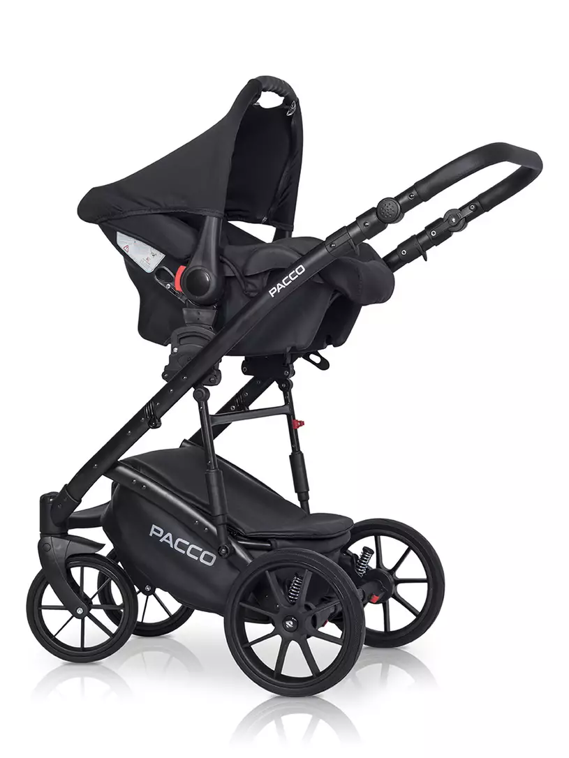 Коляска 3 в 1 RIKO BASIC PACCO 05 Grey Fox