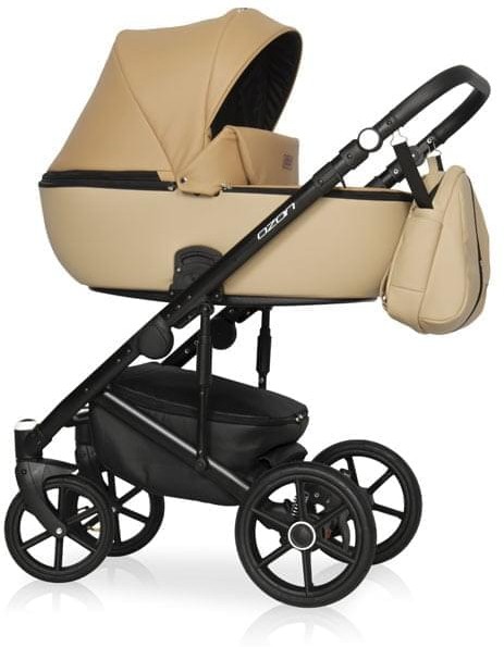 Коляска 3 в 1 Riko Basic Ozon 03 бежевый