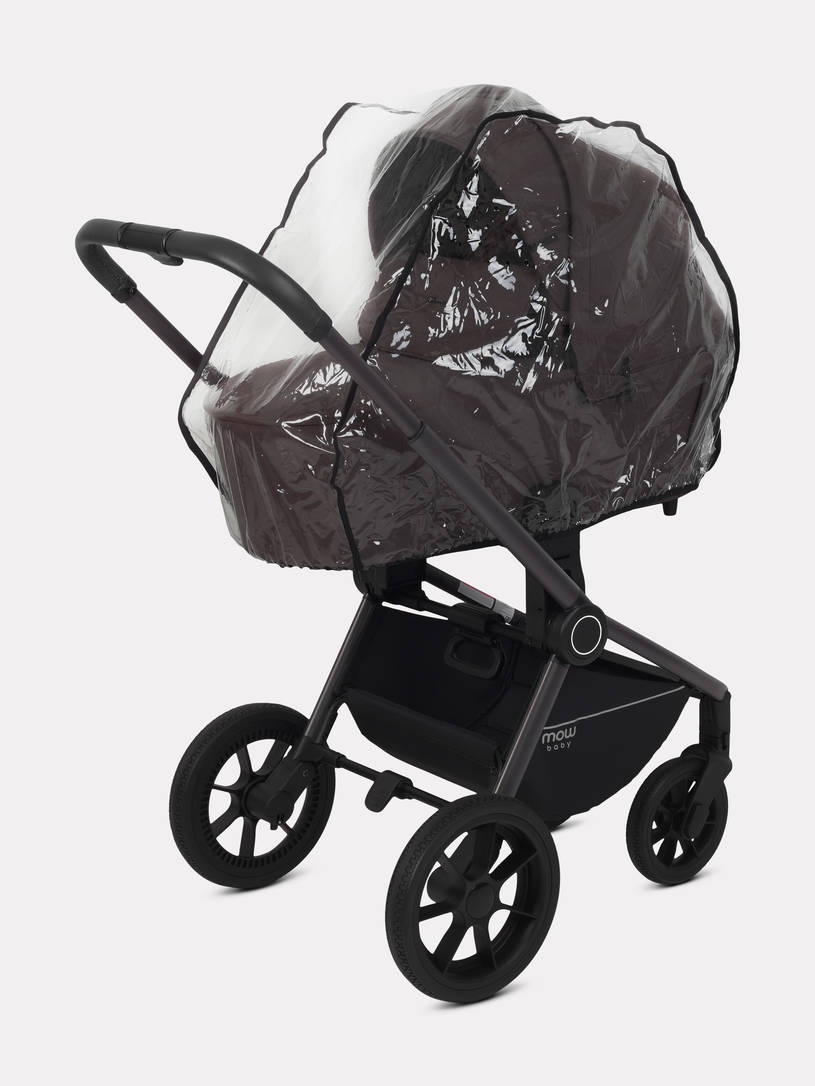 Коляска 3 в 1 Mowbaby Zoom PU Shine brown
