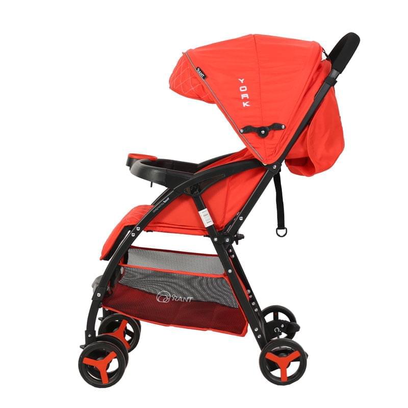 Прогулочная коляска Rant York, цвет: красный