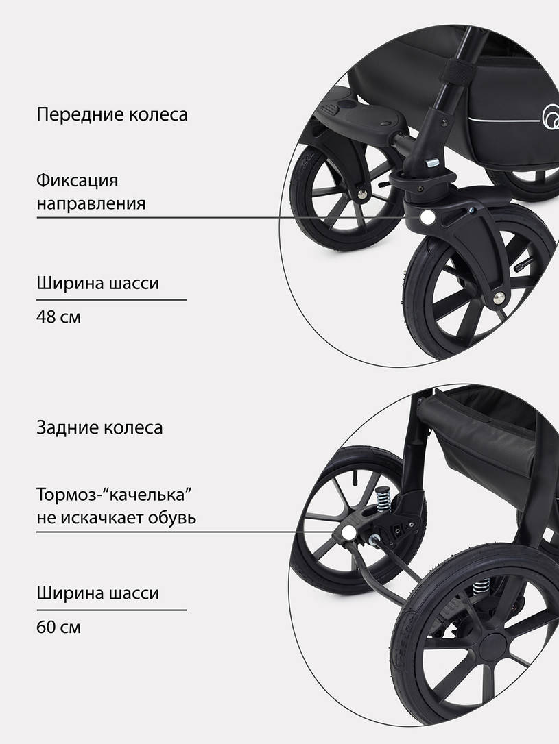 Коляска 2 в 1 Rant Patio Aquamarine