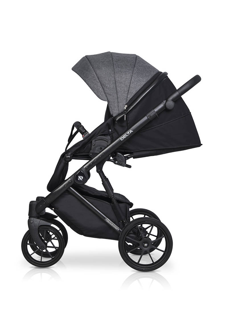 Коляска 2 в 1 RIKO BASIC DELTA 05 Carbon