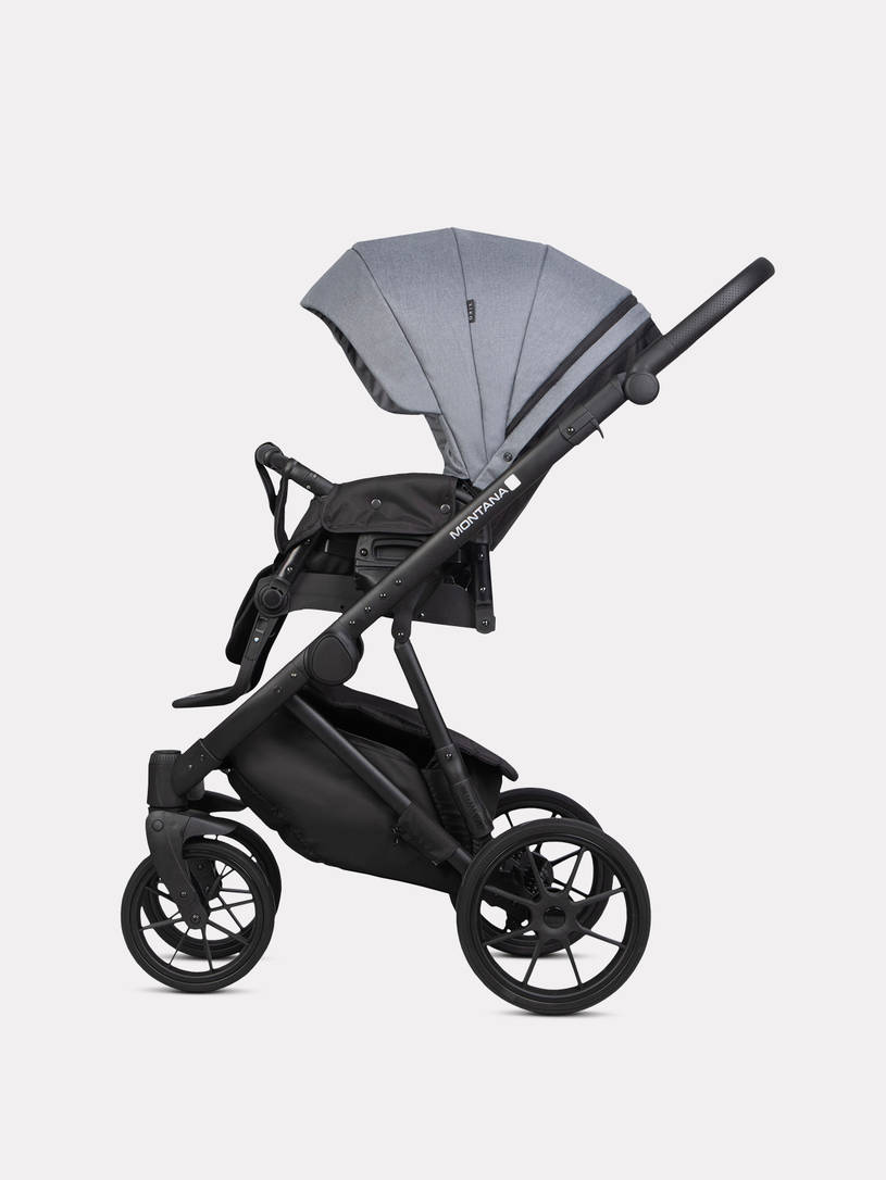 Коляска 2 в 1 Riko Basic Montana X Plus 40 Graphite
