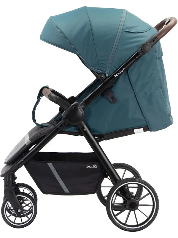 Детская прогулочная коляска Sevillababy Major бирюзовый