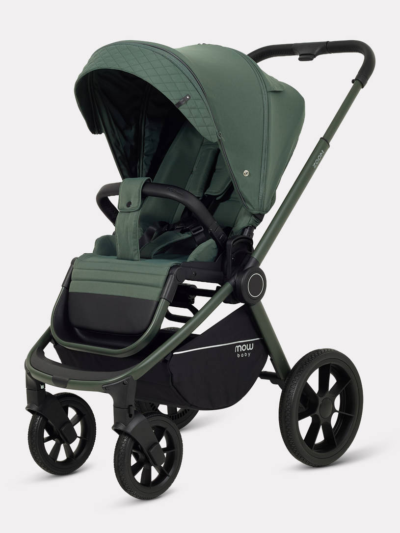 Коляска 2 в 1 Mowbaby Zoom PU Forest green