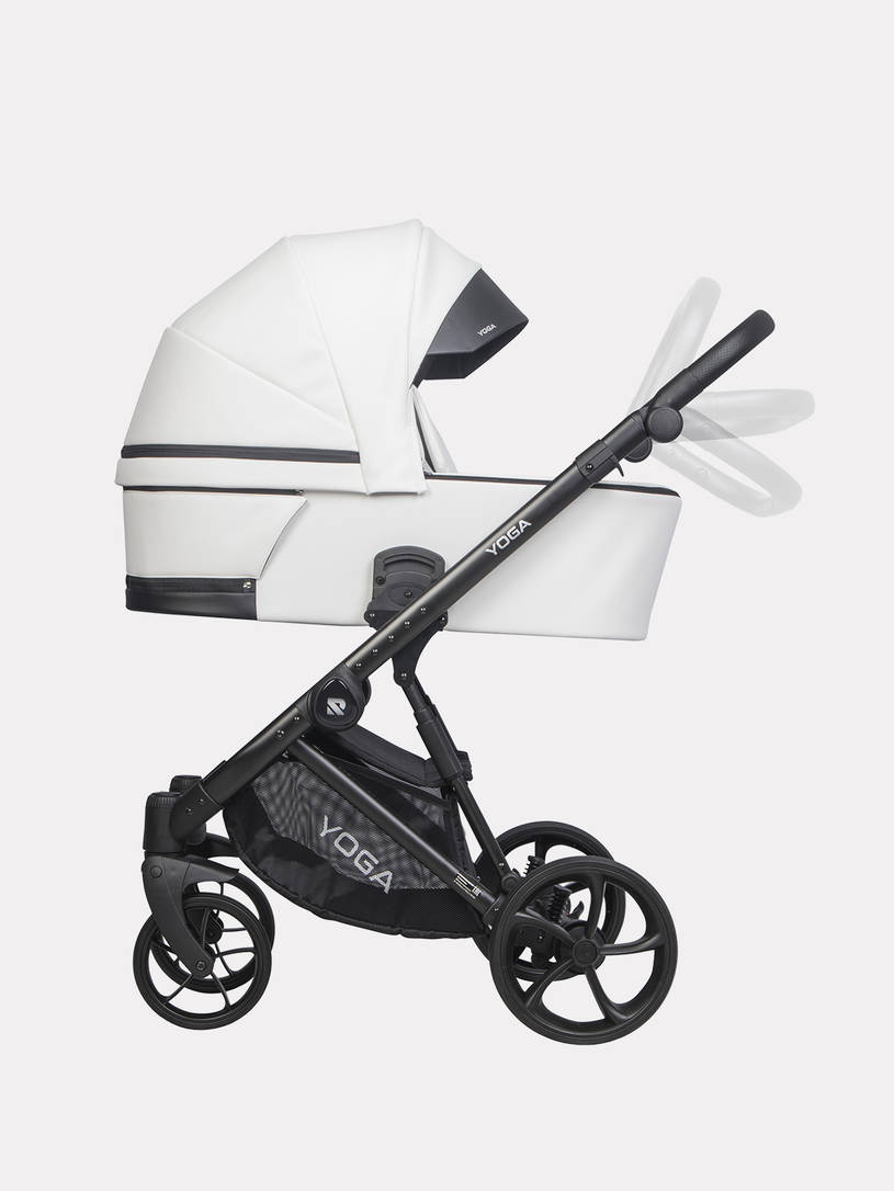 Коляска 2 в 1 Riko Basic Yoga Ecco 11 White