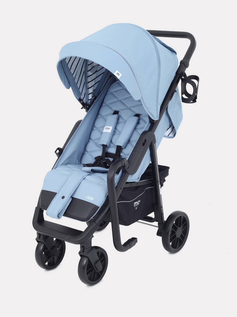 Коляска прогулочная Mowbaby Ride Blue 2022