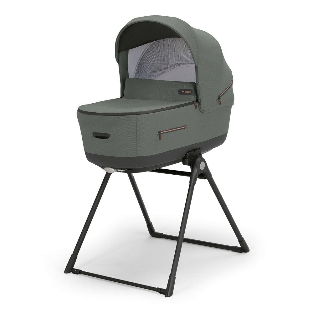 Коляска 2 в 1 Inglesina Aptica XT New с подставкой под люльку Stand Up, Taiga Green