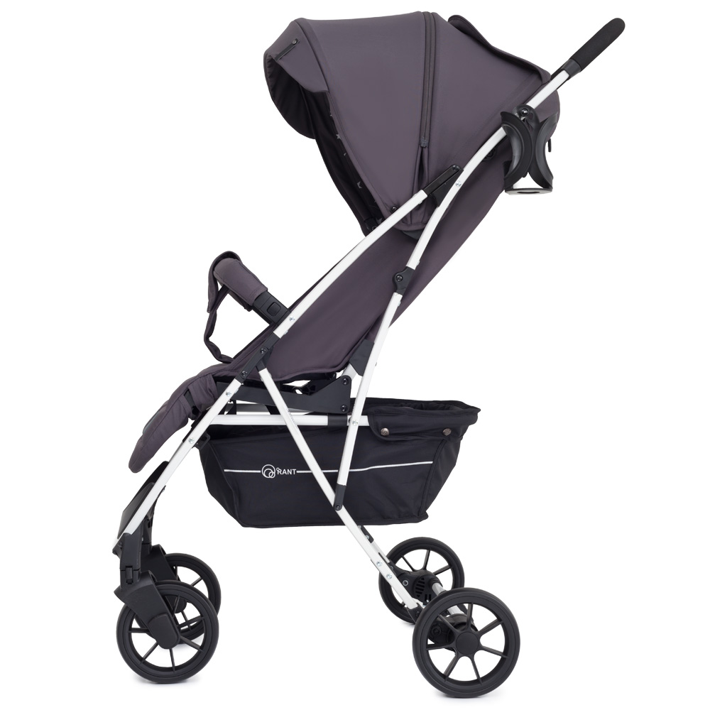 Коляска прогулочная Rant Largo Star Moon Grey. Цвет: Темно-серый