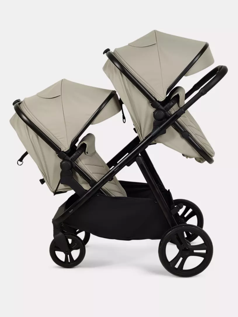 Коляска для двойни 2 в 1 Rant Basic Dualo Beige