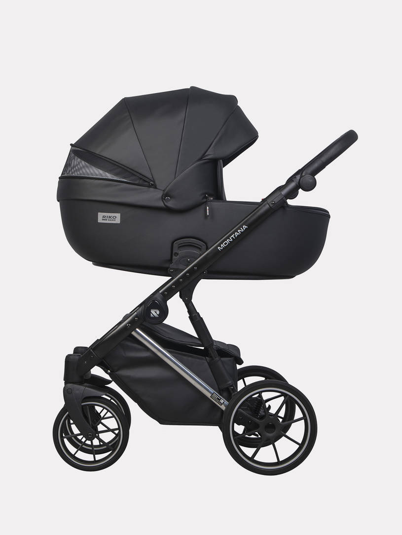 Коляска 2 в 1 Riko Basic Montana Premium Silver 22