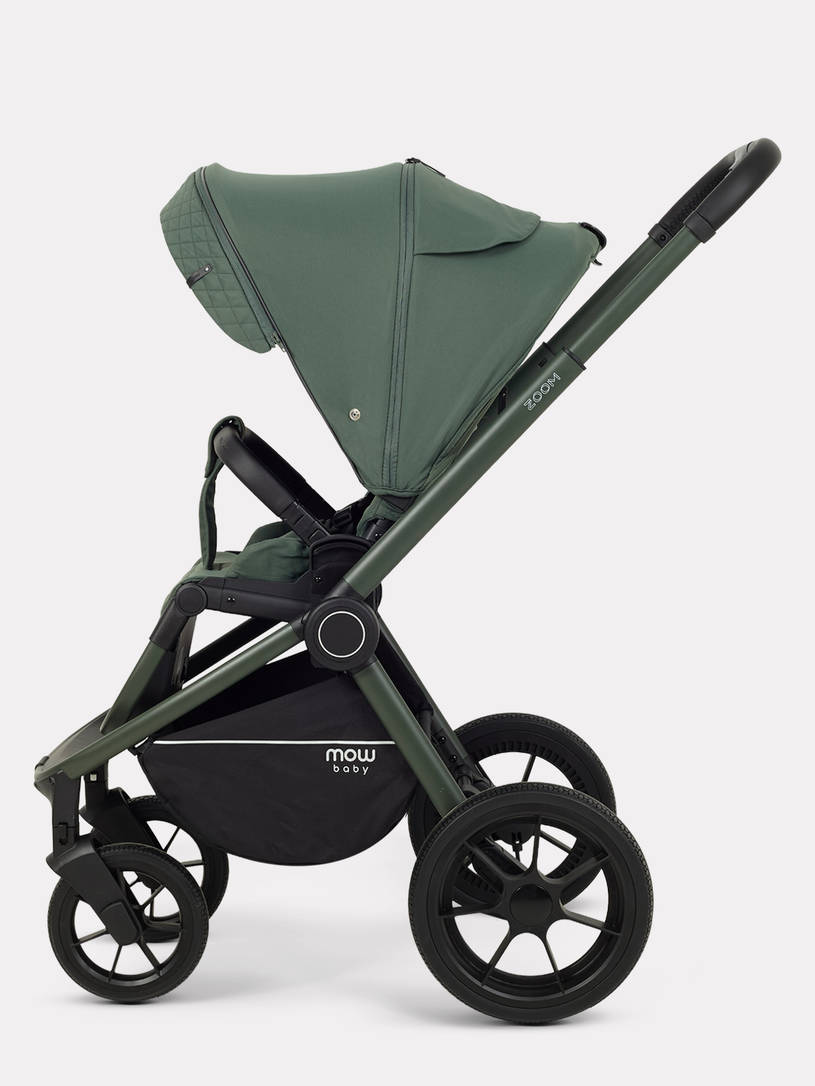 Коляска 2 в 1 Mowbaby Zoom PU Forest green