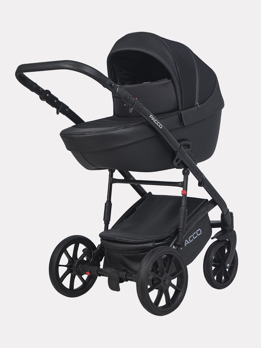 Коляска 3 в 1 RIKO BASIC PACCO 09 Black