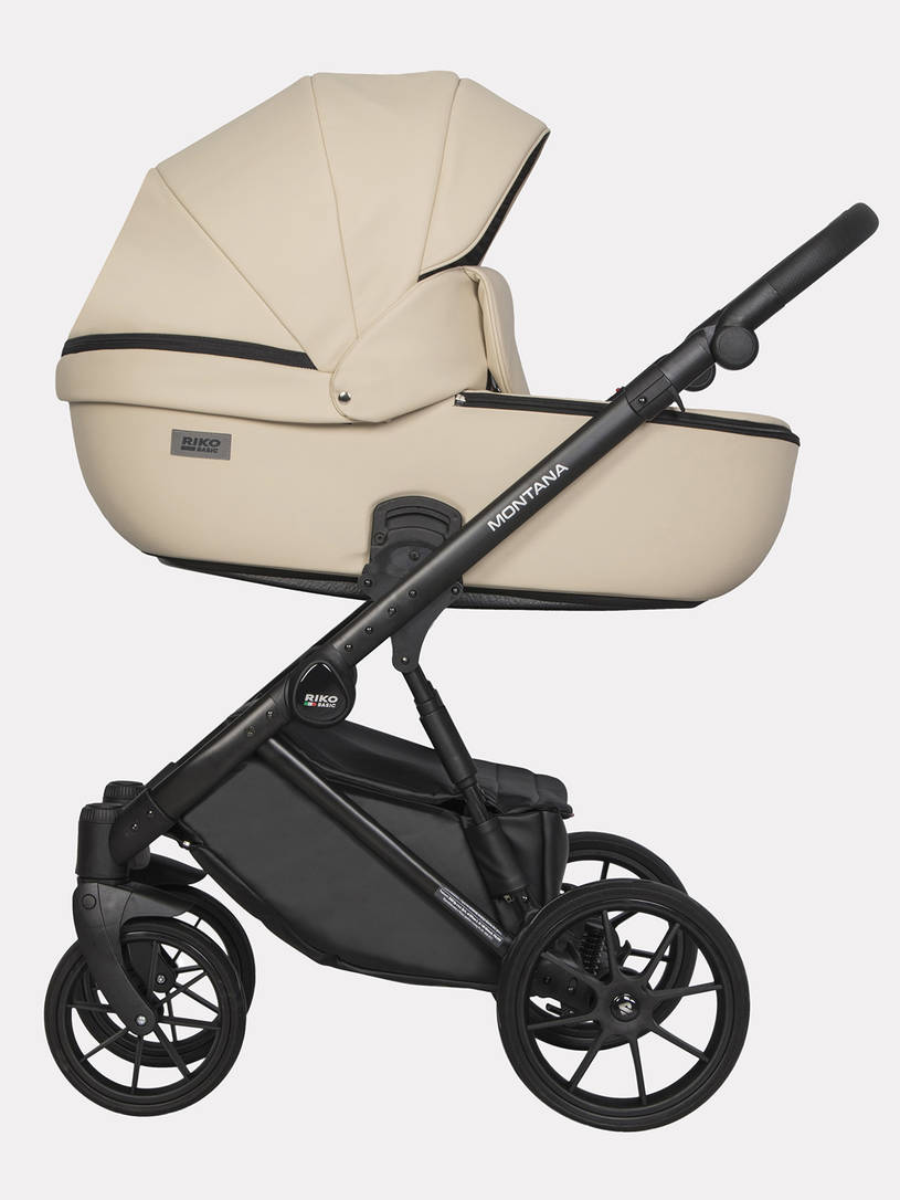 Коляска 2 в 1 Riko Basic Montana Ecco 15 ivory beige