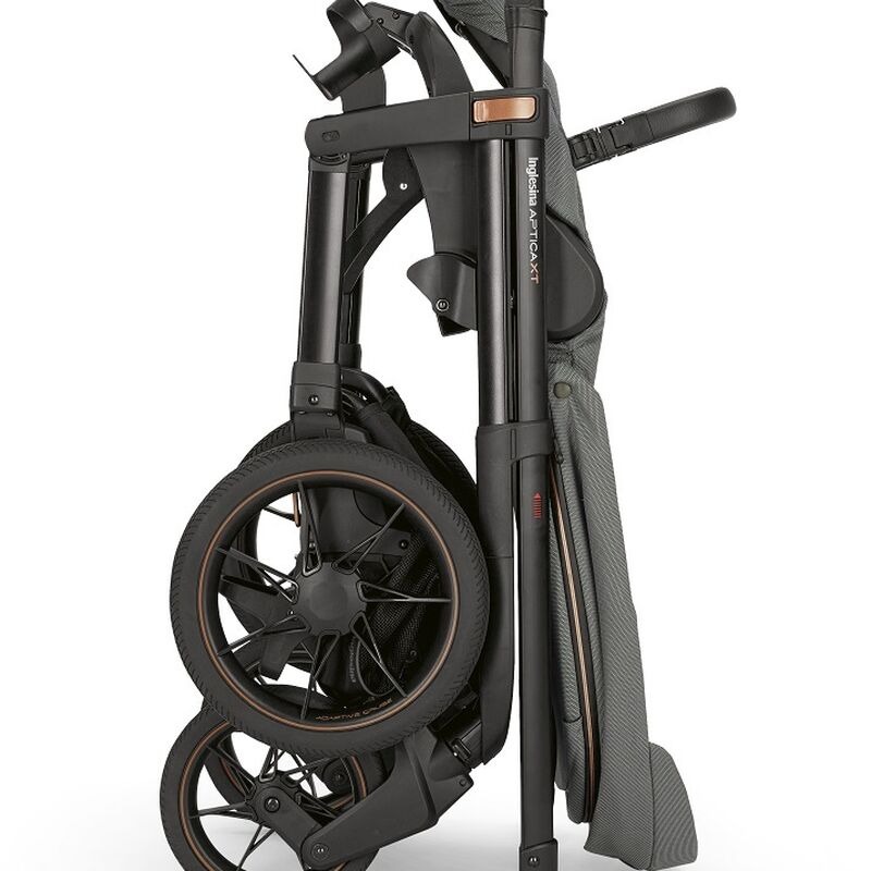 Коляска 3 в 1 i-Size Inglesina Aptica XT New с подставкой под люльку Standup, Magnet Grey