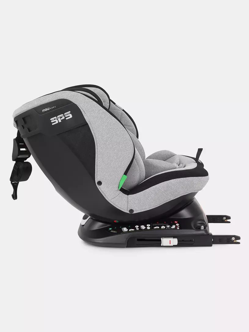 Автокресло Mowbaby Motion isofix (40-150 см) Light grey