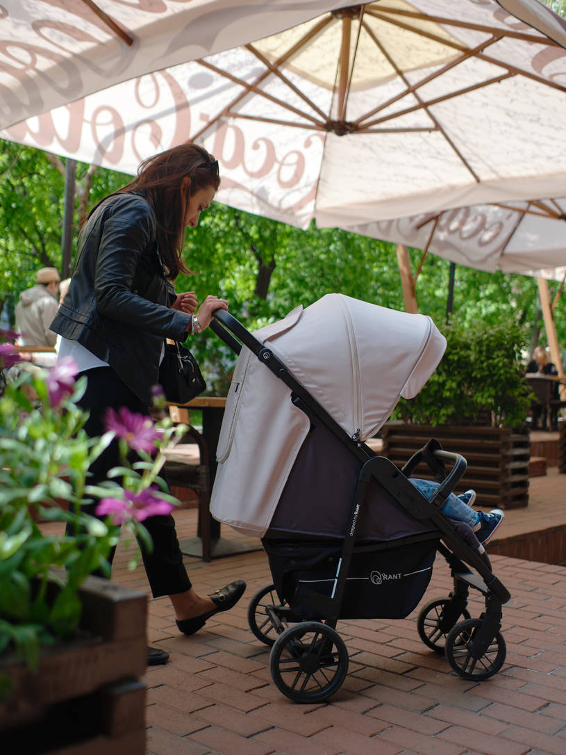Коляска прогулочная Rant Vega Star Ivory Beige 2022