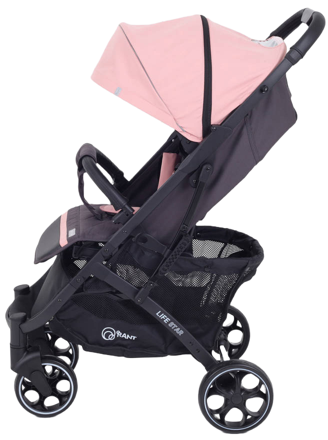 Коляска прогулочная RANT LIFE STAR RA102 Cloud Pink
