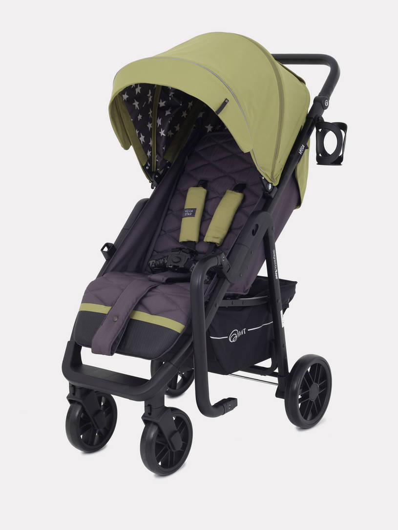 Коляска прогулочная Rant Vega Star Greek Olive. Цвет: Оливковый