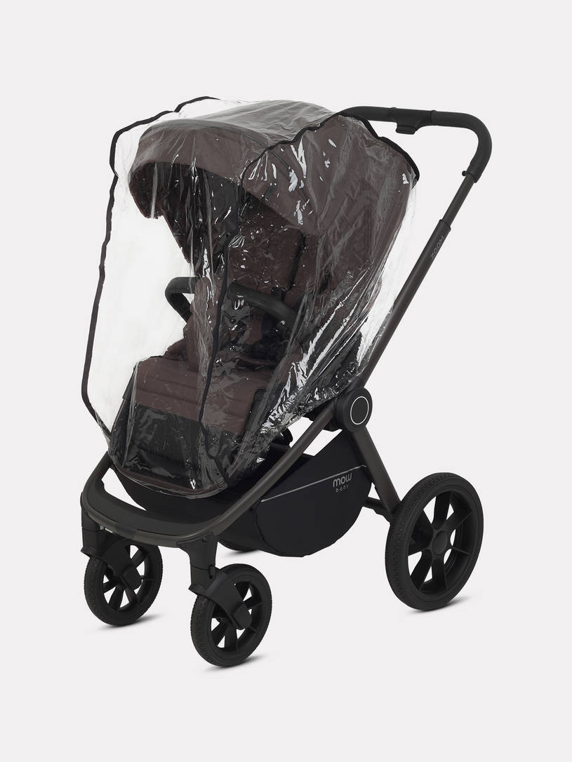 Коляска 3 в 1 Mowbaby Zoom PU Shine brown