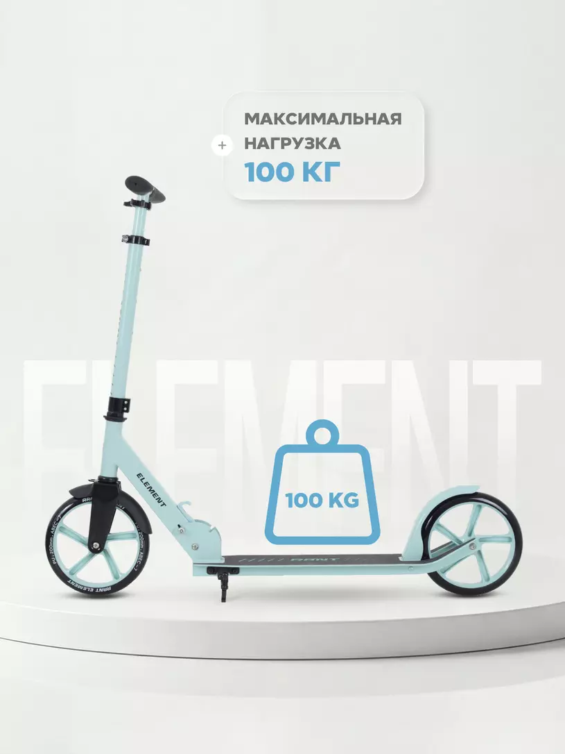 Самокат 2-х колесный Rant Element фисташковый