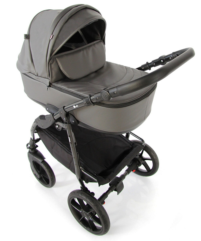 Детская коляска Sevillababy Uno 2 в 1 т.серый экокожа