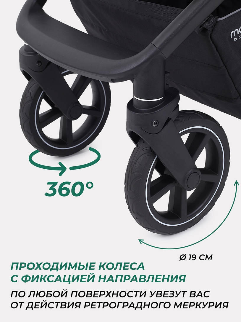 Коляска прогулочная Mowbaby Trail Blue