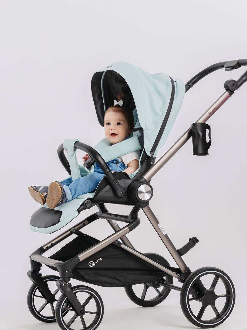 Коляска прогулочная Rant Atletic Light blue