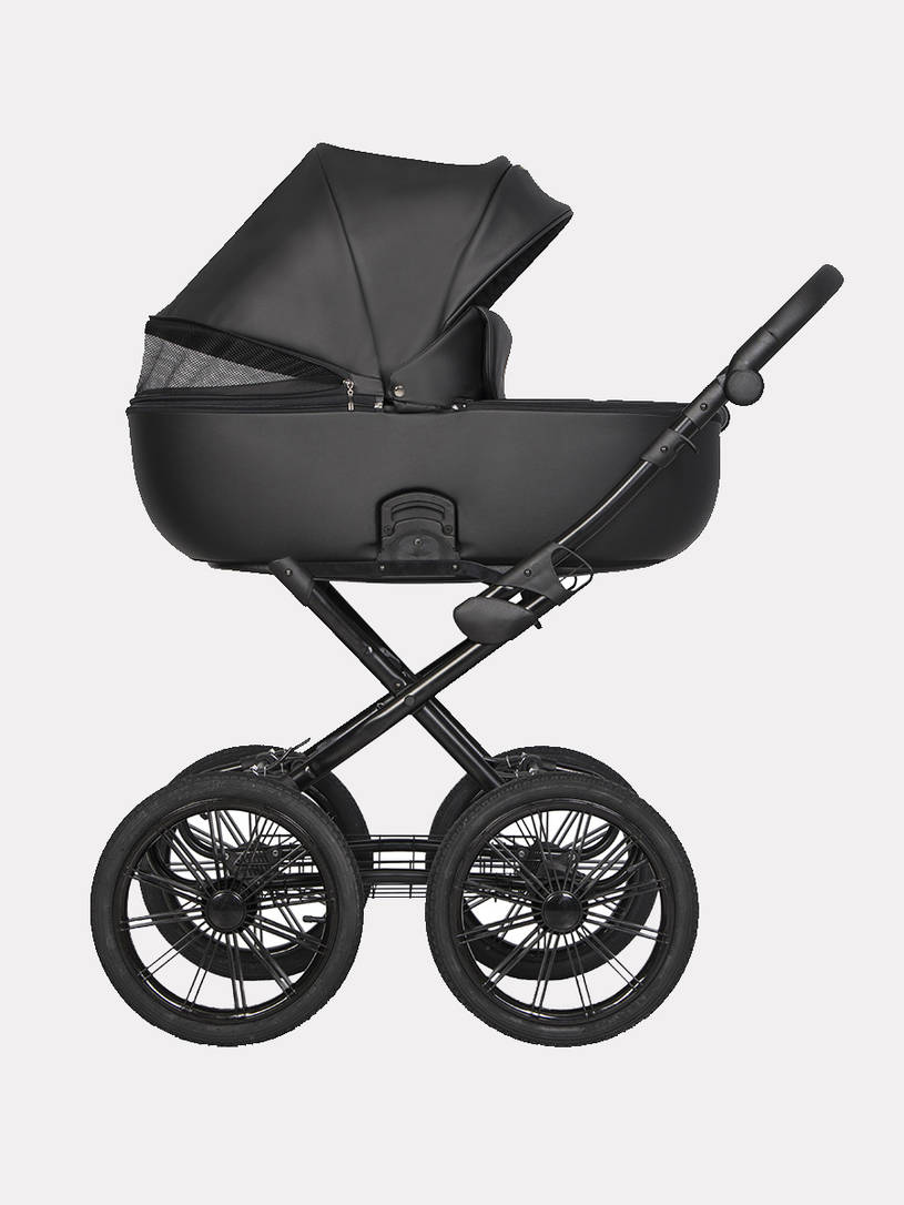 Коляска 2 в 1 Riko Basic Ozon Prestige 06 черный