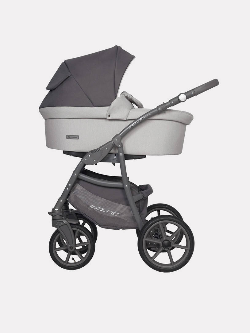 Коляска 2 в 1 Riko Basic Bella Pastel 01 серый