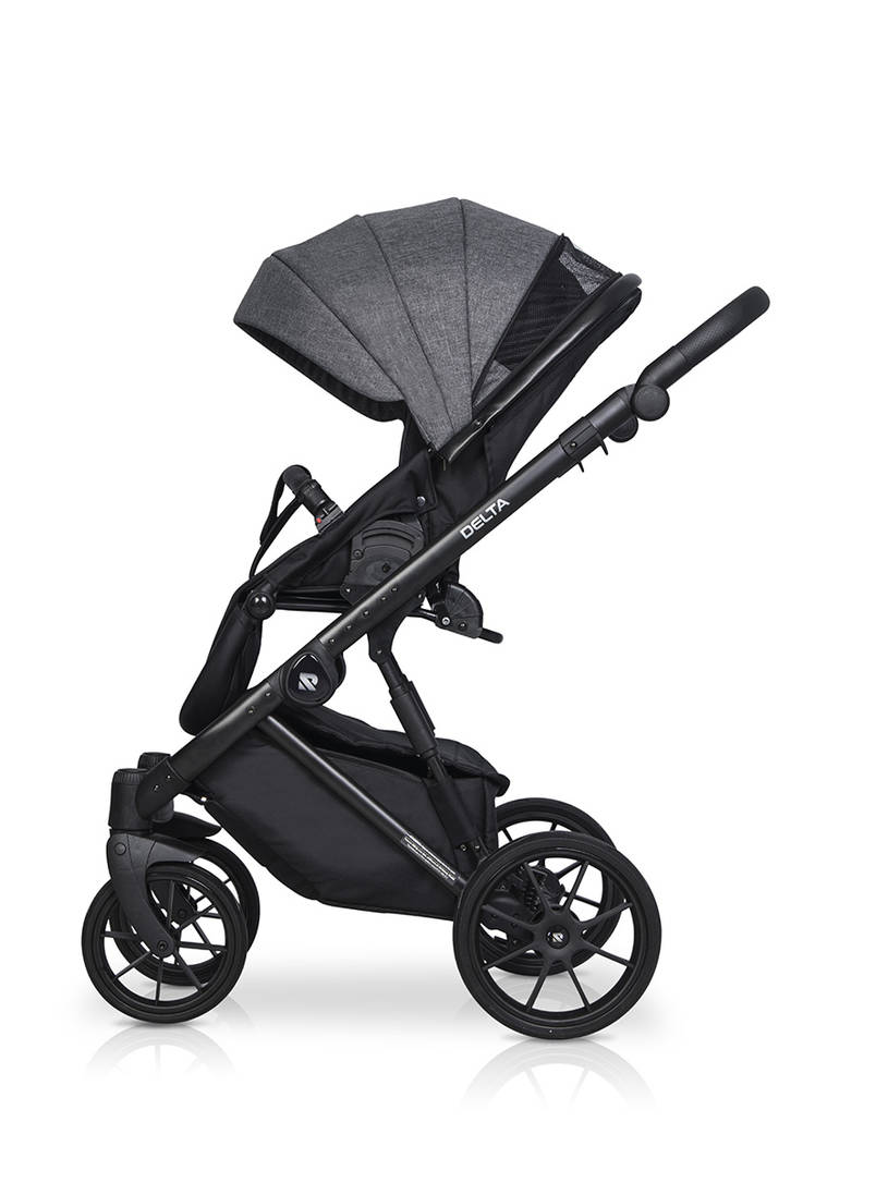 Коляска 2 в 1 RIKO BASIC DELTA 05 Carbon