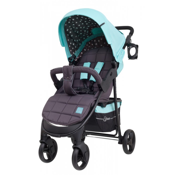 Коляска прогулочная Rant Kira Star Aruba Blue. Цвет: Голубой