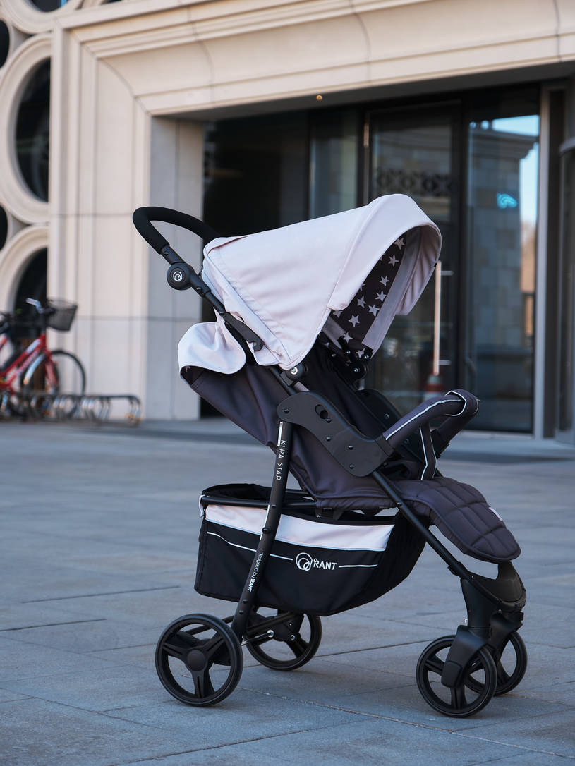 Коляска прогулочная Rant Kira Star Ivory Beige Цвет: Светло-бежевый