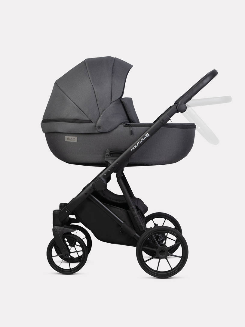 Коляска 3 в 1 Riko Basic Montana X 53 Dark grey