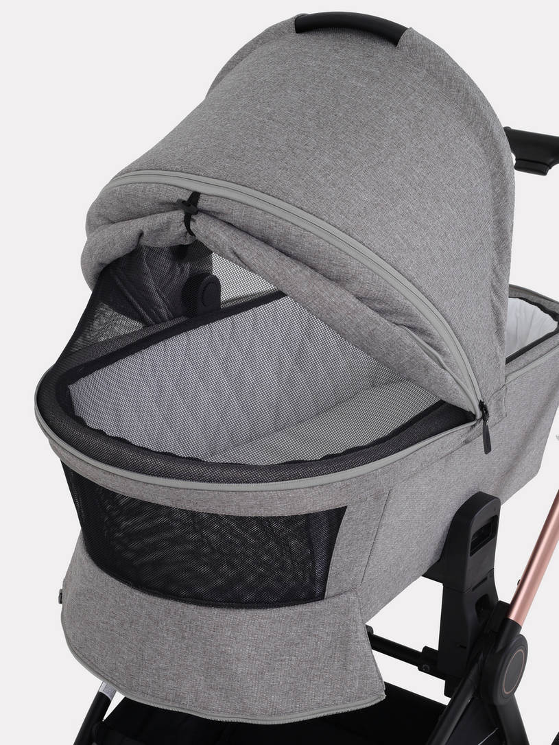 Коляска 2 в 1 MOWBaby ZOOM PU RA086 Gold Beige